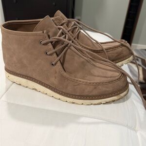 Men's Casual Chukka Boot in Taupe Brown